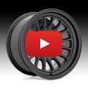 KMC Impact OL KM724 Satin Black Custom Wheels Rims 5